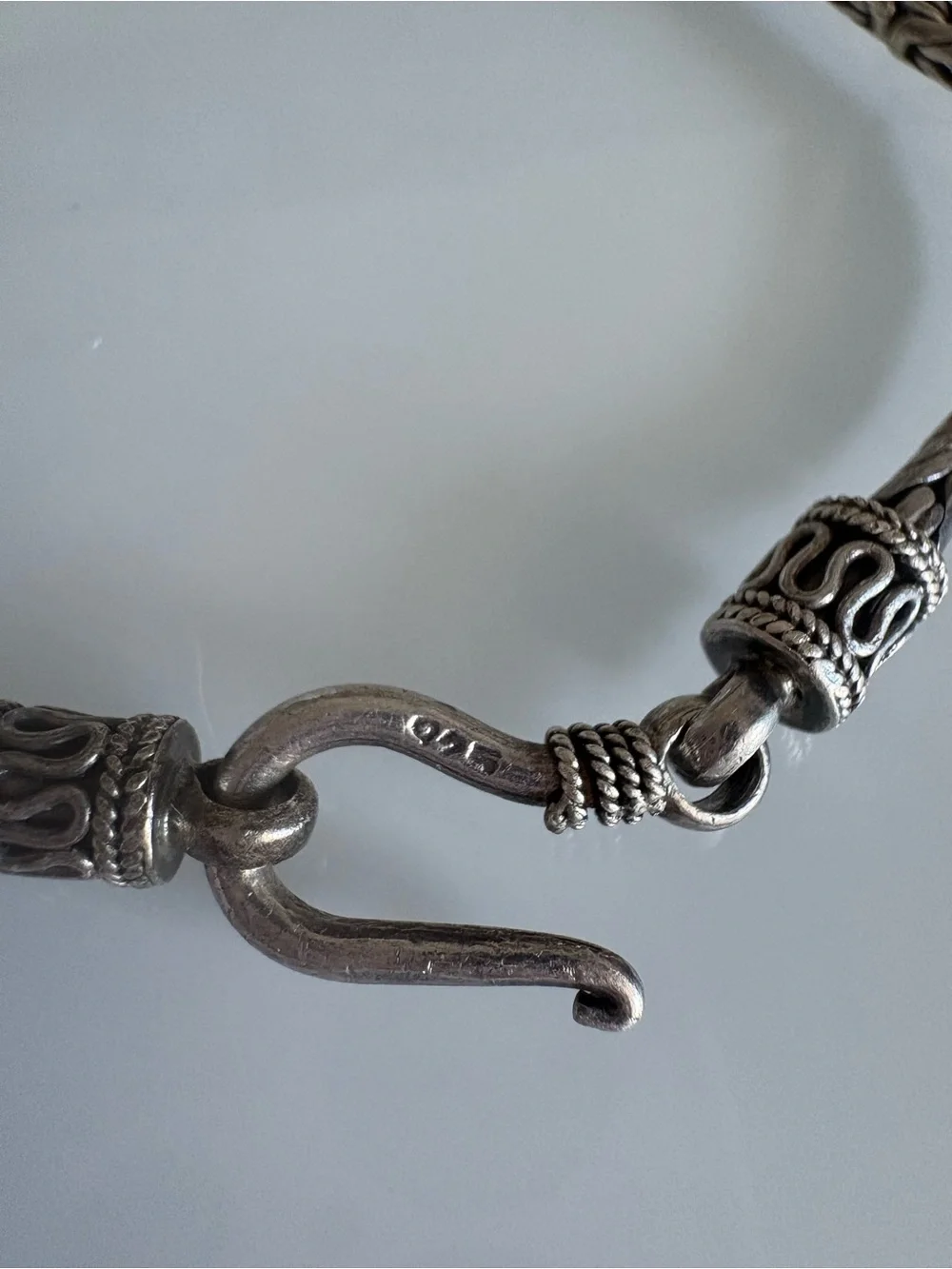 Bali Sterling Silver Byzantine Bracelet - Silver